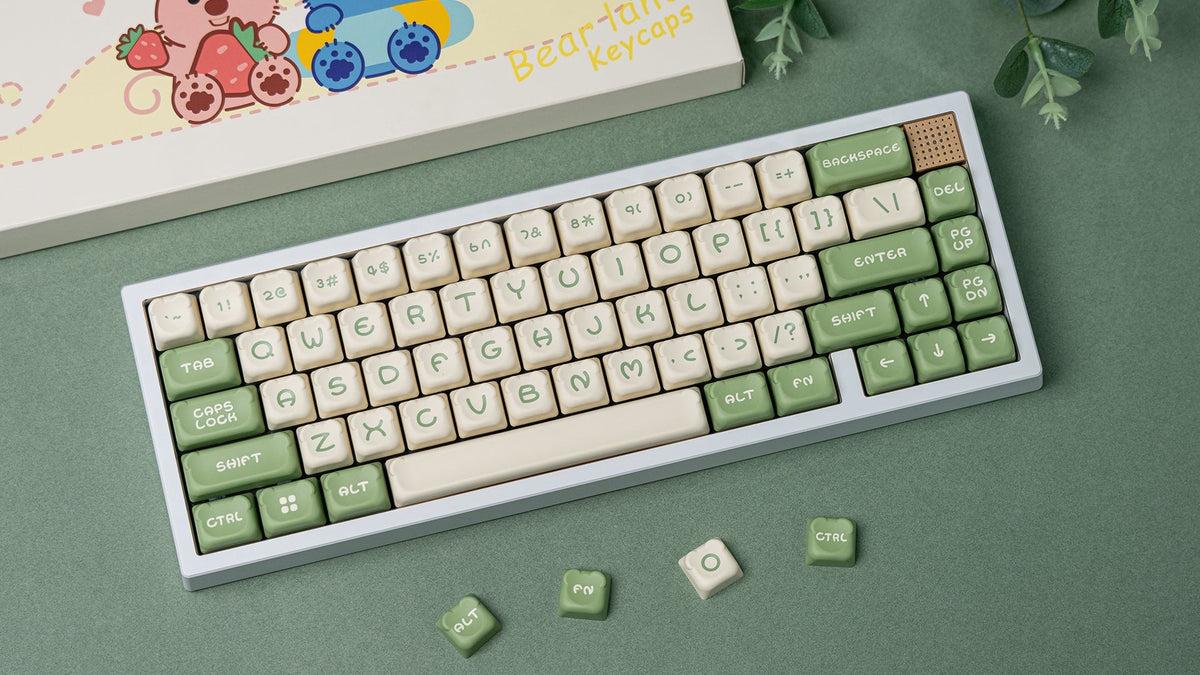 Chilkey 🎁 Bear Land Keycaps (100% off)