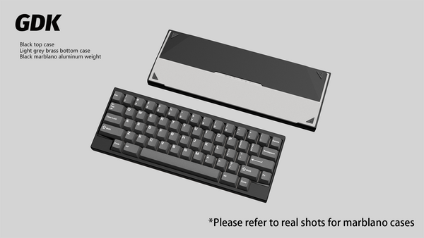 【GB】DK1-60% Keyboard Black