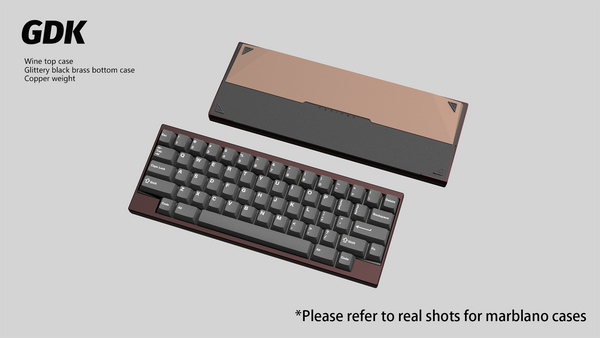 【GB】DK1-60% Keyboard Wine