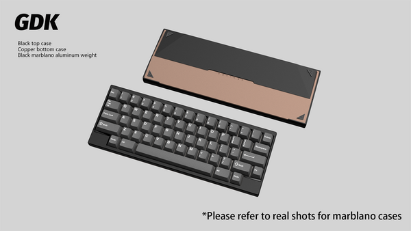 【GB】DK1-60% Keyboard Black