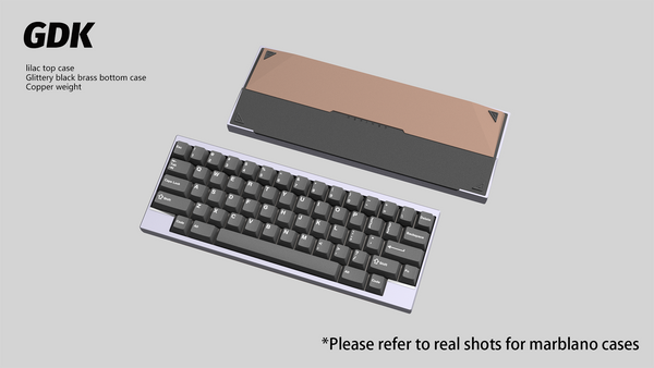 【GB】DK1-60% Keyboard Lilac