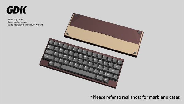 【GB】DK1-60% Keyboard Wine