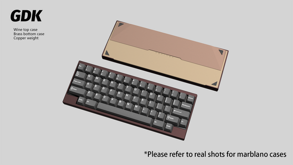 【GB】DK1-60% Keyboard Wine