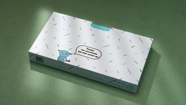 WS Purquoise Keycaps Set