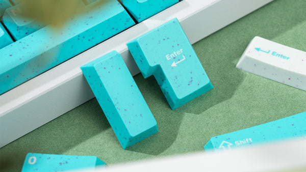 WS Purquoise Keycaps Set