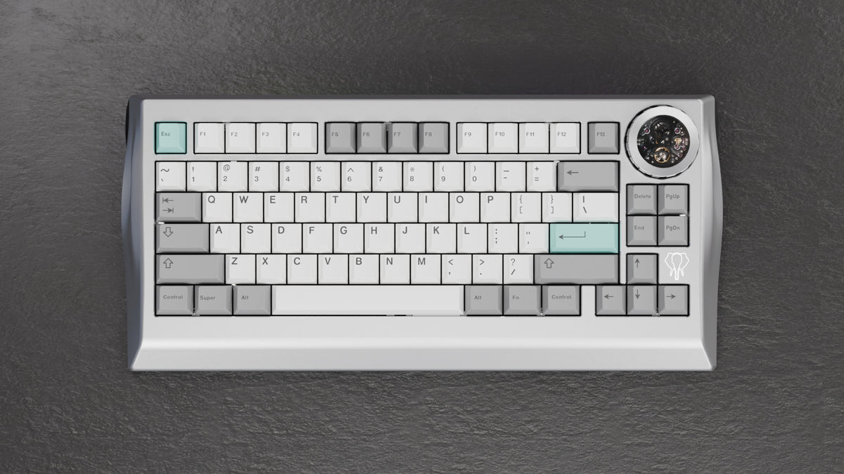 Wuque Studio [GB] NAMA Standard Edition-Lunar Silver (Without switch&keycap)