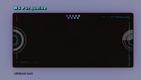 WS Purquoise Keycaps Set