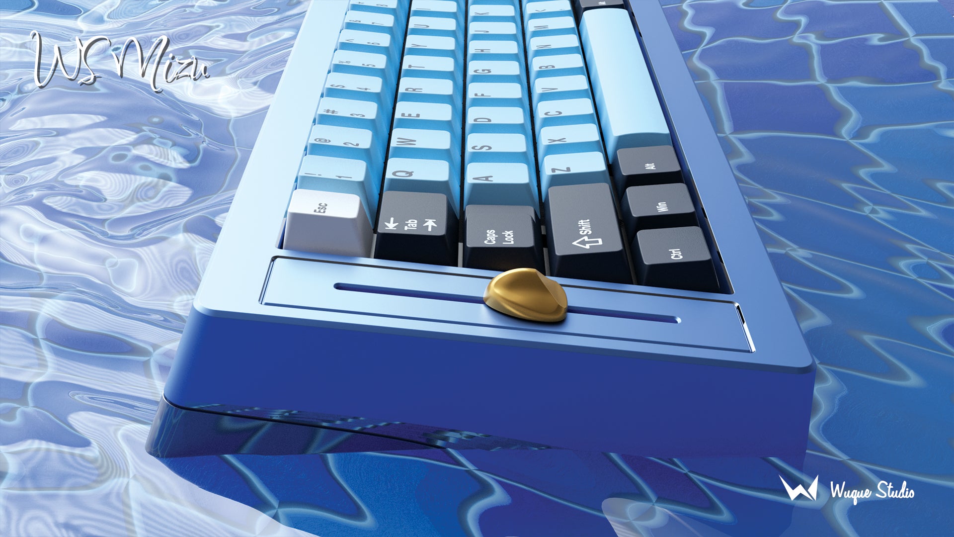 WS PBT Mizu Keycaps – Wuque Studio
