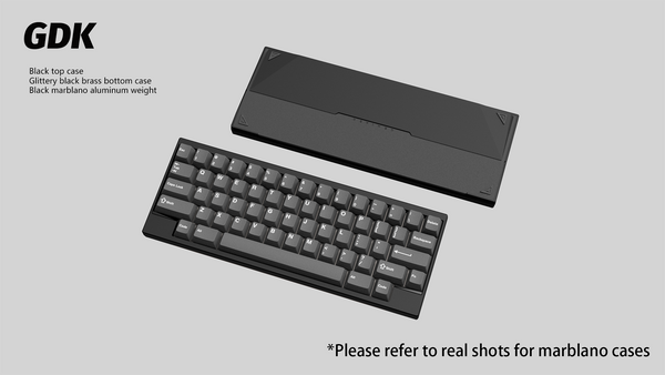 【GB】DK1-60% Keyboard Black