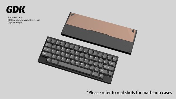 【GB】DK1-60% Keyboard Black