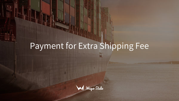 After-Service Payment for Replacement and Extra Shipping Fee