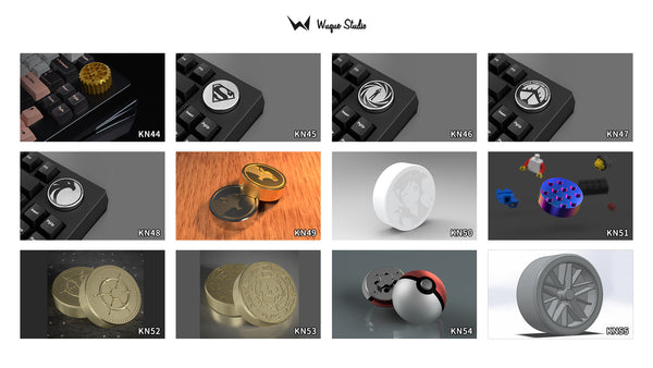 Mammoth75/20 Bespoke Anodized Knobs