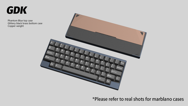 【GB】DK1-60% Keyboard Phantom Blue