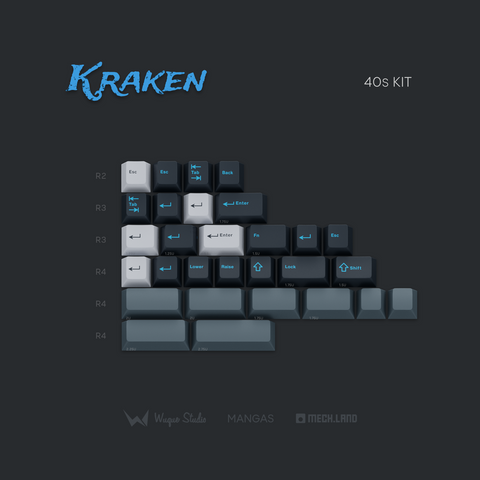 [GB] WS Kraken Keycaps