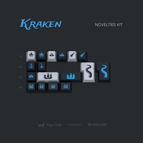 [GB] WS Kraken Keycaps