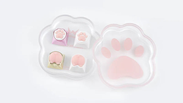 [In Stock] Kitty & Corgi Artisan Keycaps Pack-4 Pcs