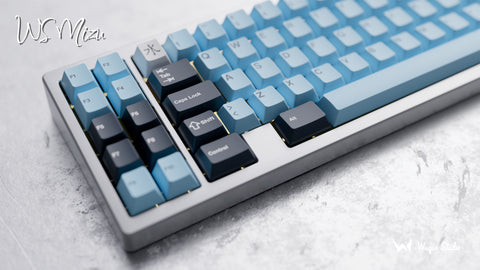 [Limited Pre-order] WS PBT Mizu Keycaps