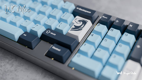 [Limited Pre-order] WS PBT Mizu Keycaps