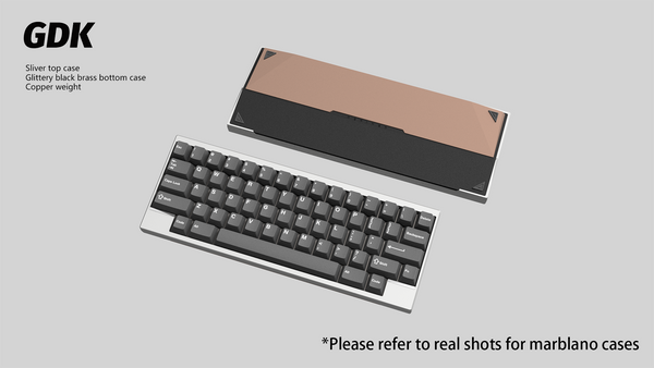 【GB】DK1-60% Keyboard Silver