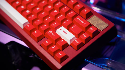 [In Stock] WS Basic Red Keycaps