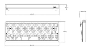 [In stock]Maze 64 Keyboard Kit