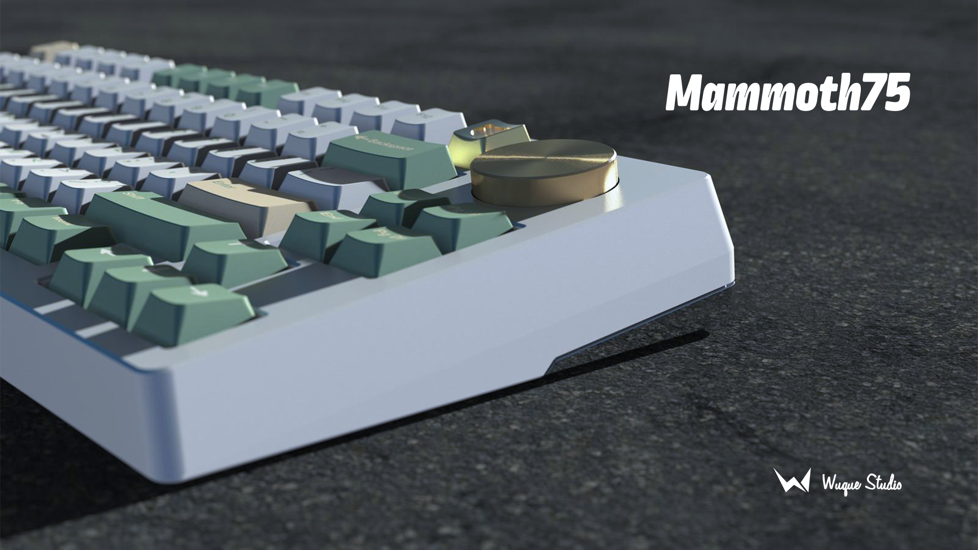 SALE55%OFF Mammoth75 with Aluminum PVD 自作キーボード - yosakoi