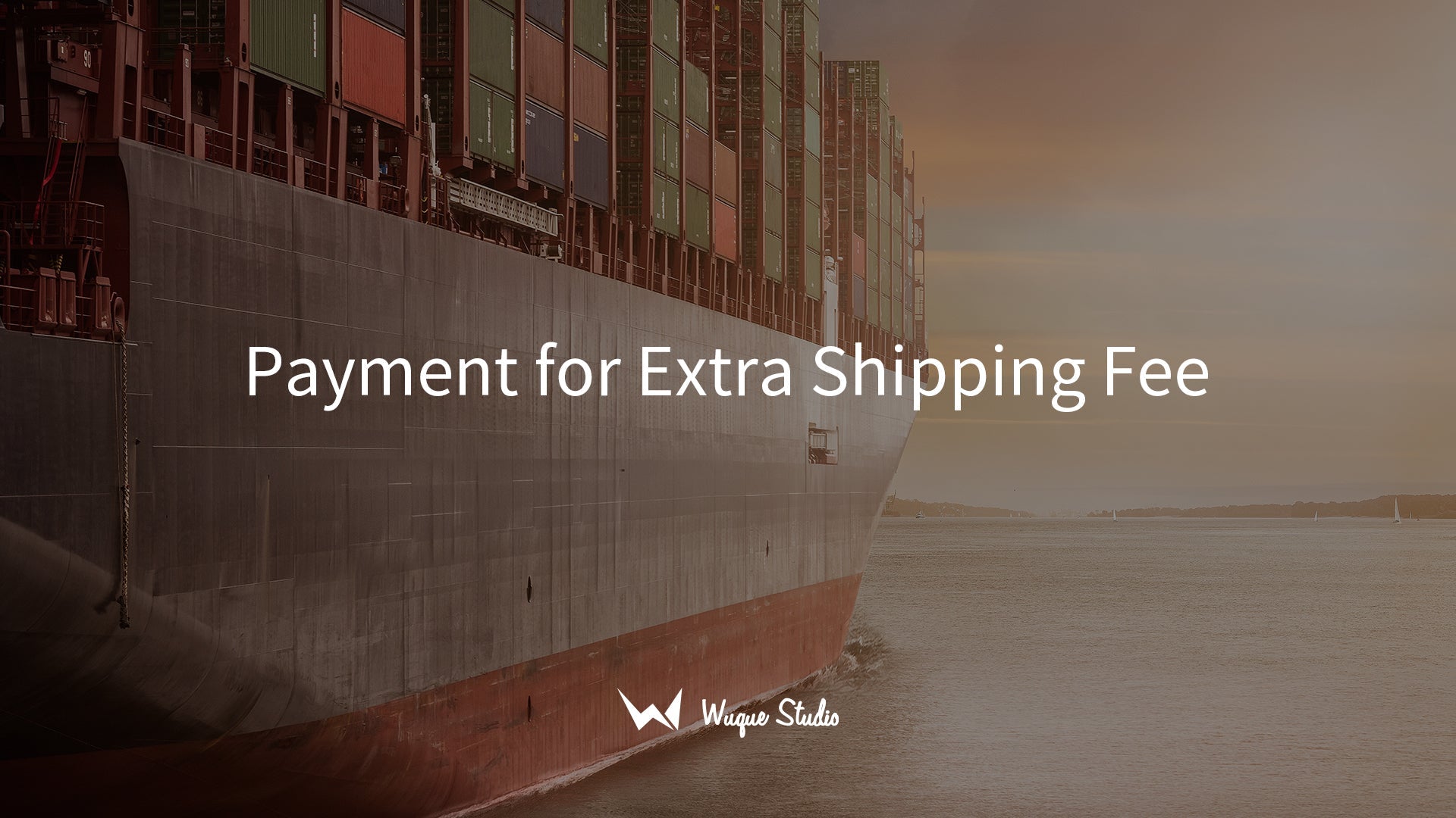 Payment for Shipping Fee – Wuque Studio