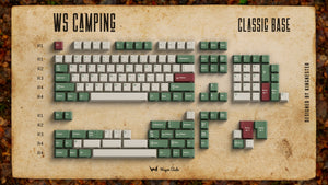 [GB] WS Camping All-sided Dye-sub PBT Keycap