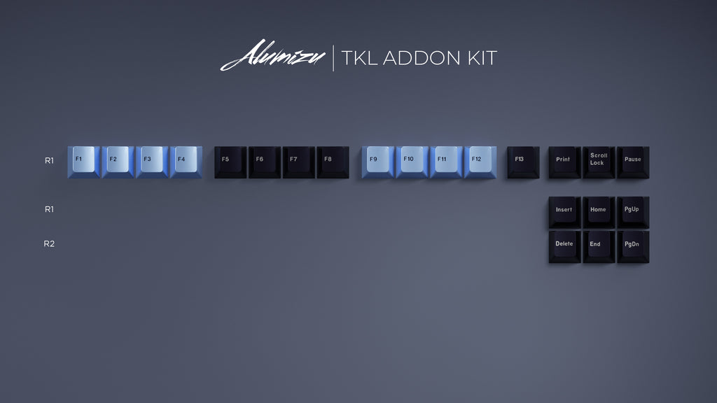Alumizu Keycaps
